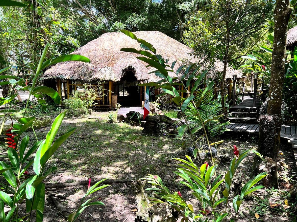 Cabanas Bambutan Паленке Экстерьер фото