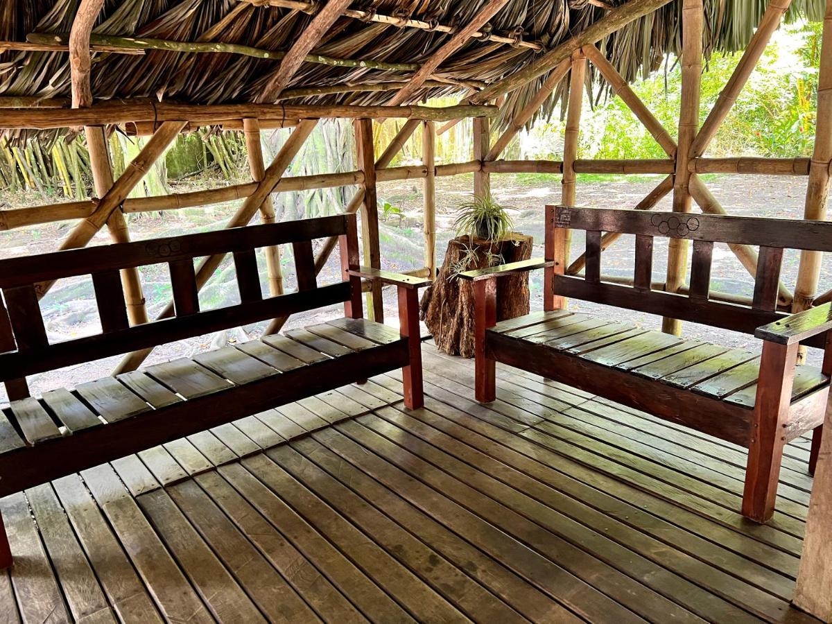 Cabanas Bambutan Паленке Экстерьер фото