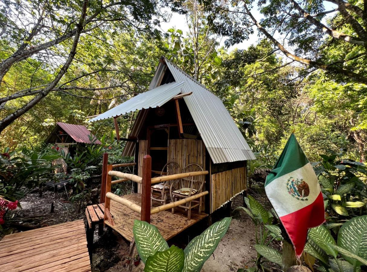 Cabanas Bambutan Паленке Экстерьер фото